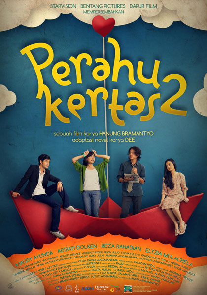 'PERAHU KERTAS 2' Kenalkan Poster Resmi - KapanLagi.com