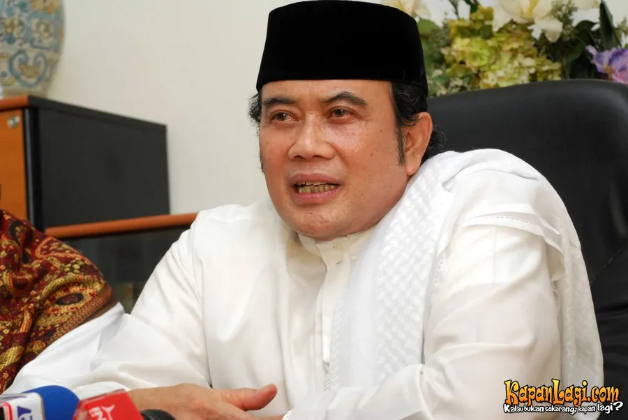 Rhoma Irama tidak mau berkomentar soal statement Farhat Abbas.