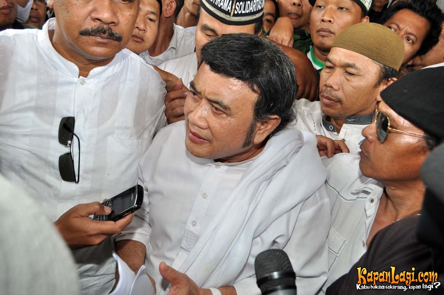 secara aqidah rhoma irama tetap tolak ahok jadi gubernur