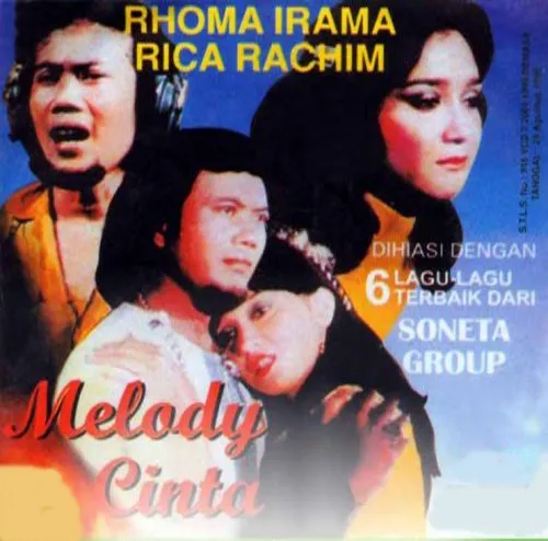 Salah satu film yang dibintangi Ricca dan Rhoma © Istimewa