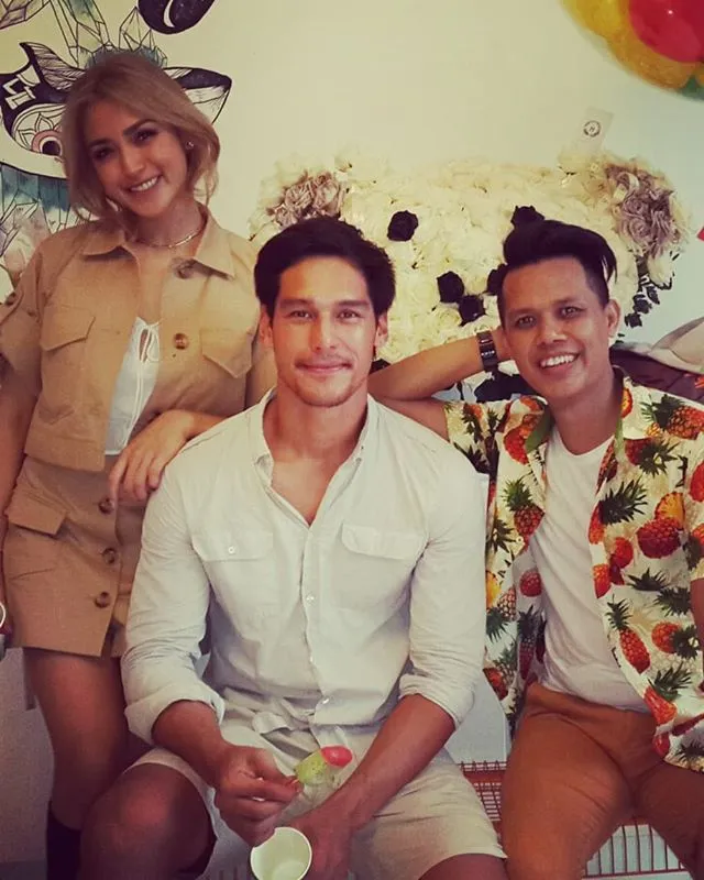 Richard Kyle di Ultah Anak Jedar © Instagram musefoto