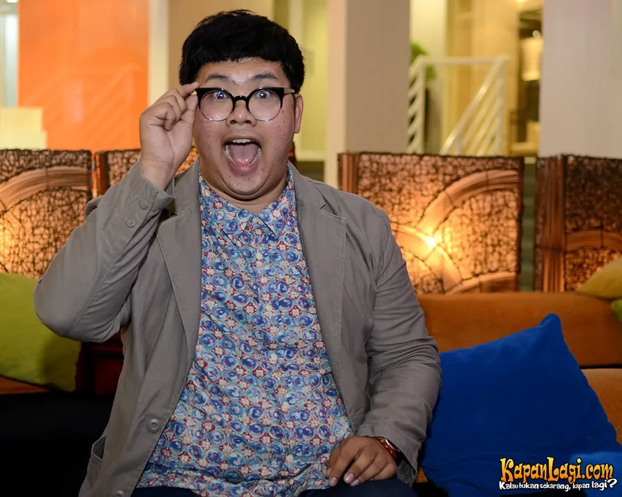 Ricky Ujung kangen dengan pemain GGS. ©KapanLagi.com®/Bambang E Ros