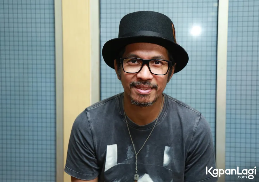 Ridho Slank himbau semua musisi agar selalu berkarya © KapanLagi.com®/Muhammad Akrom Sukarya