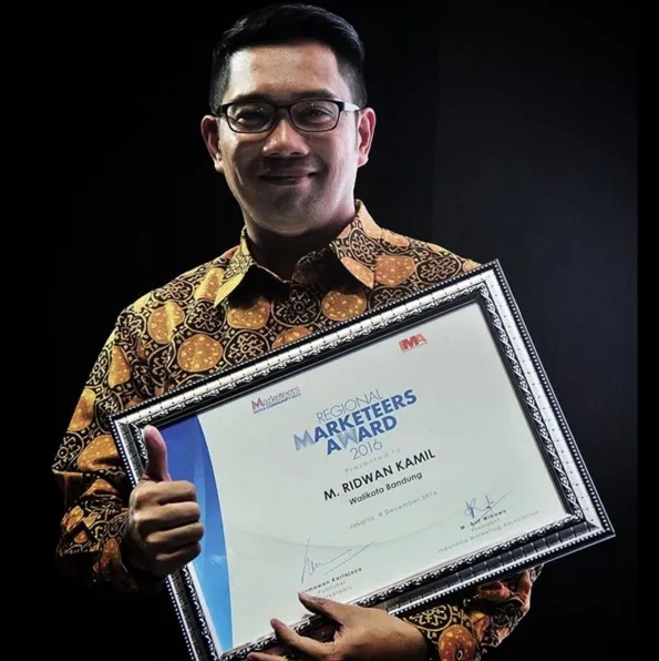 Ridwan Kamil mendapatkan bermacam penghargaan atas kinerjanya sebagai pemimpin Kota Bandung © Instagram.com/RidwanKamil