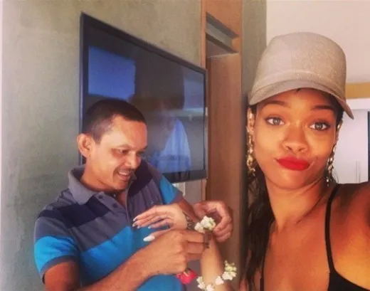 Postingan foto di Instagram Rihanna