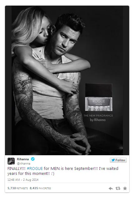 @foto: Twitter Rihanna