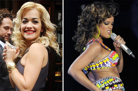 rihanna kalah seksi dengan rita ora?