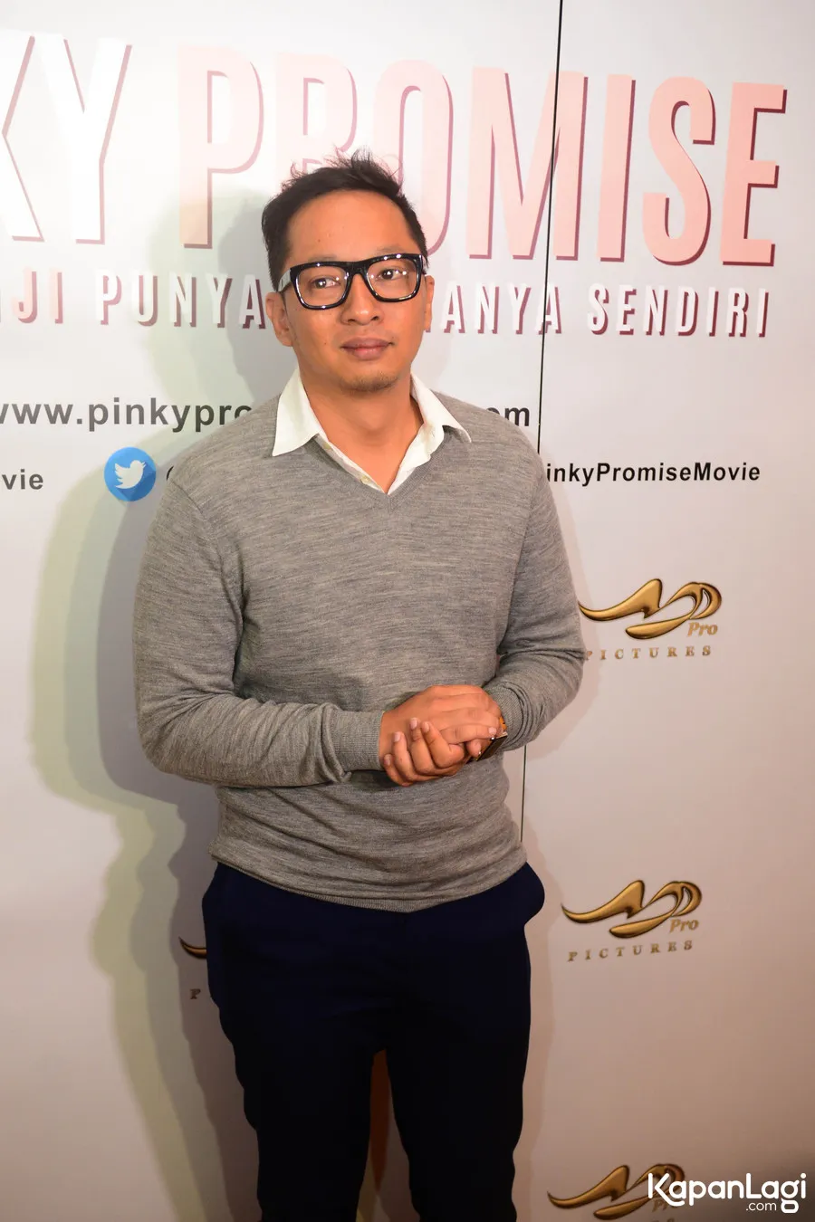 Berat badan Ringgo Agus Rahman baru saja turun 3,5 kg. ©KapanLagi.com/Bayu Herdianto