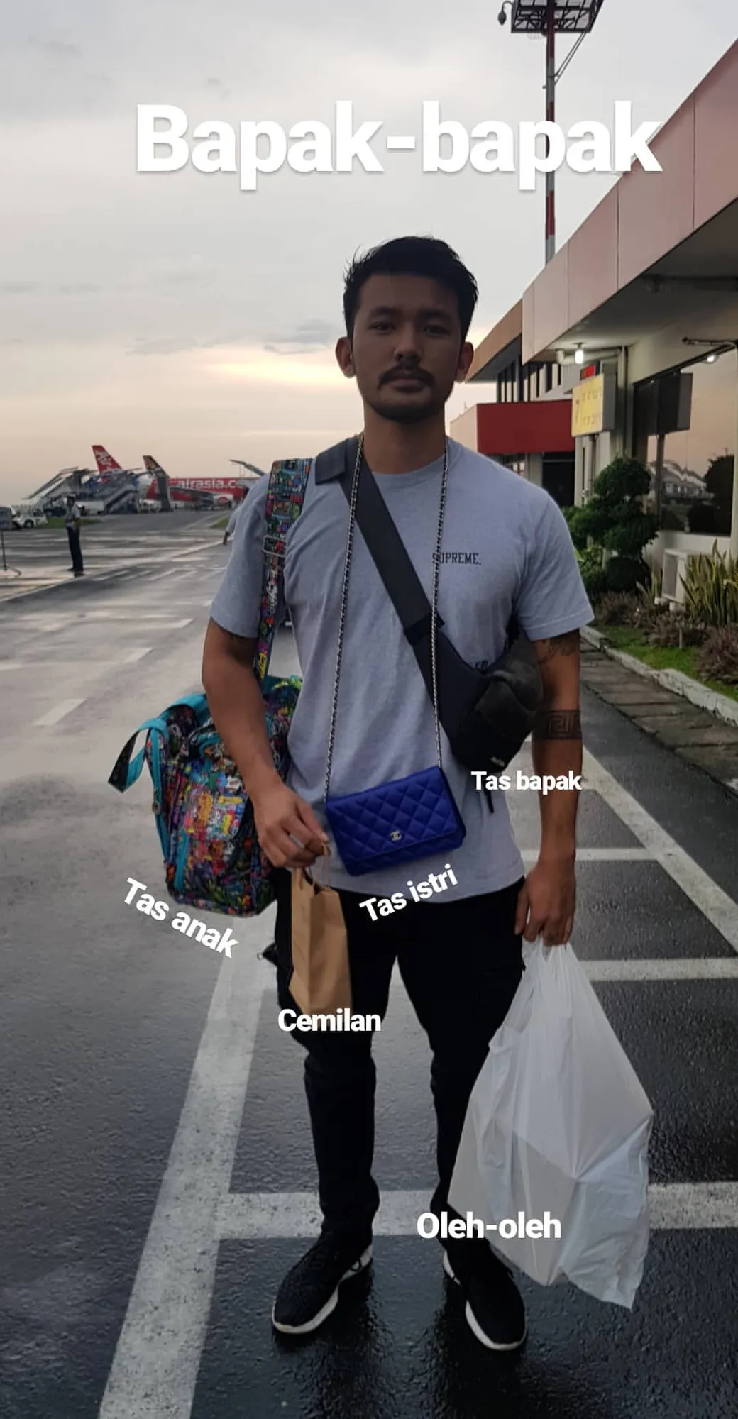 Bapak yang penuh kasih sayang @riodewanto