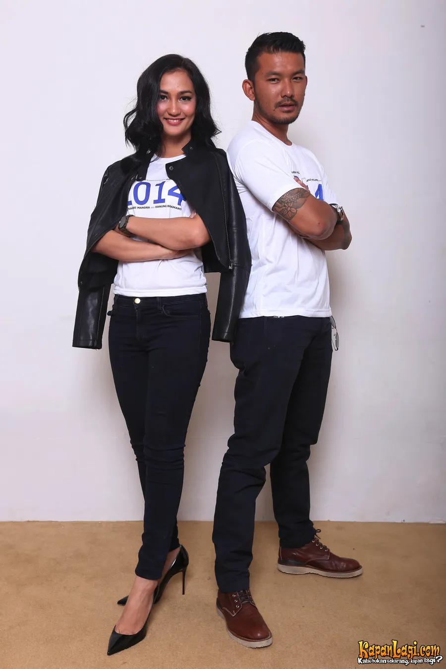 Atiqah Hasiholan dan Rio Dewanto berada dalam satu film baru, 2014/©Kapanlagi.com®/Busan
