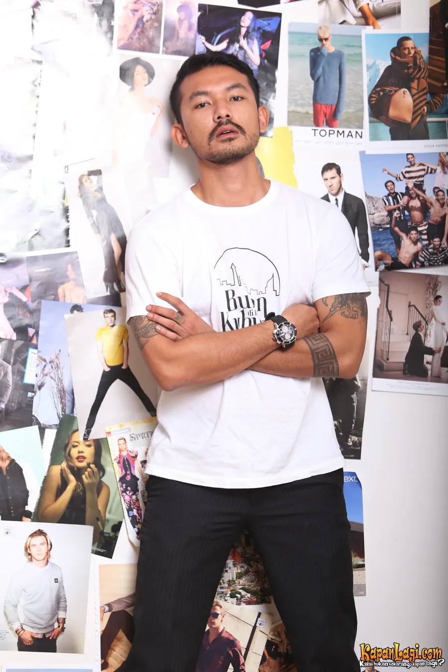 Rio Dewanto ketika membicarakan tentang kualitas film Indonesia © KapanLagi.com®/Budy Santoso