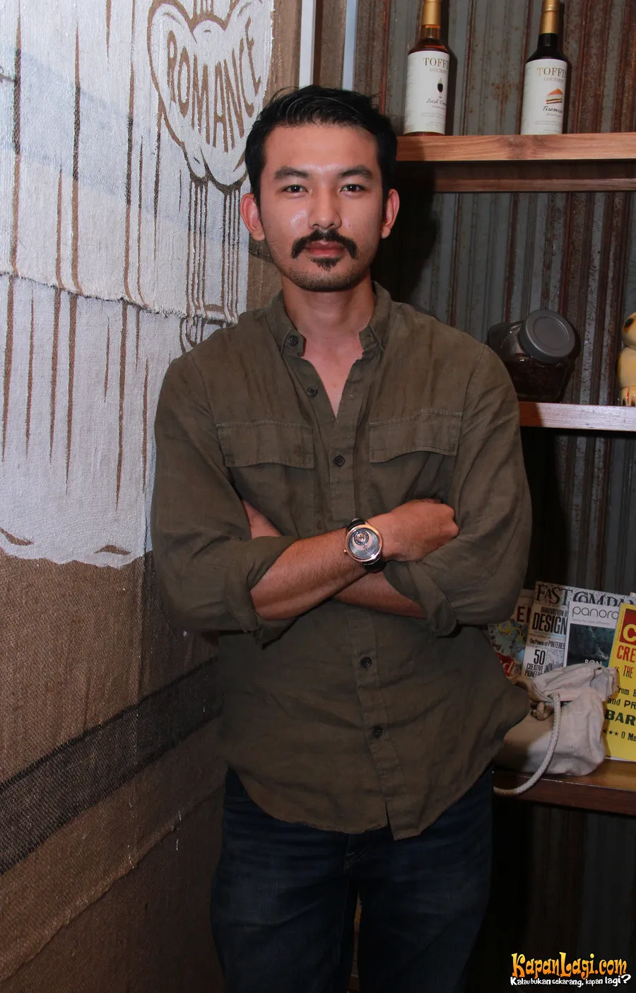 Tak hanya film, FILOSOFI KOPI juga terlibat ajang budaya pop Asia. ©KapanLagi.com/Muhammad Akrom Sukarya