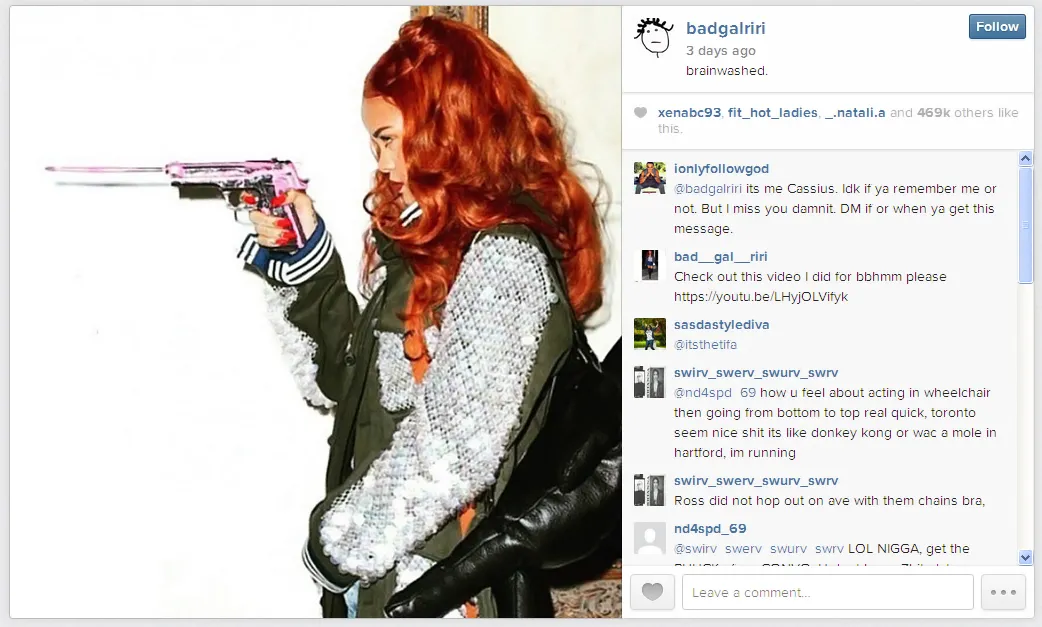 Rihanna © badgalriri/instagram