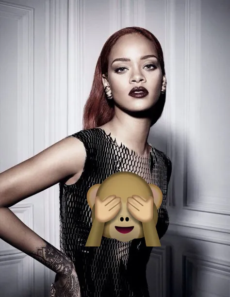Riri pamer bagian pribadi saat jadi model Dior © instagram.com/badgalriri