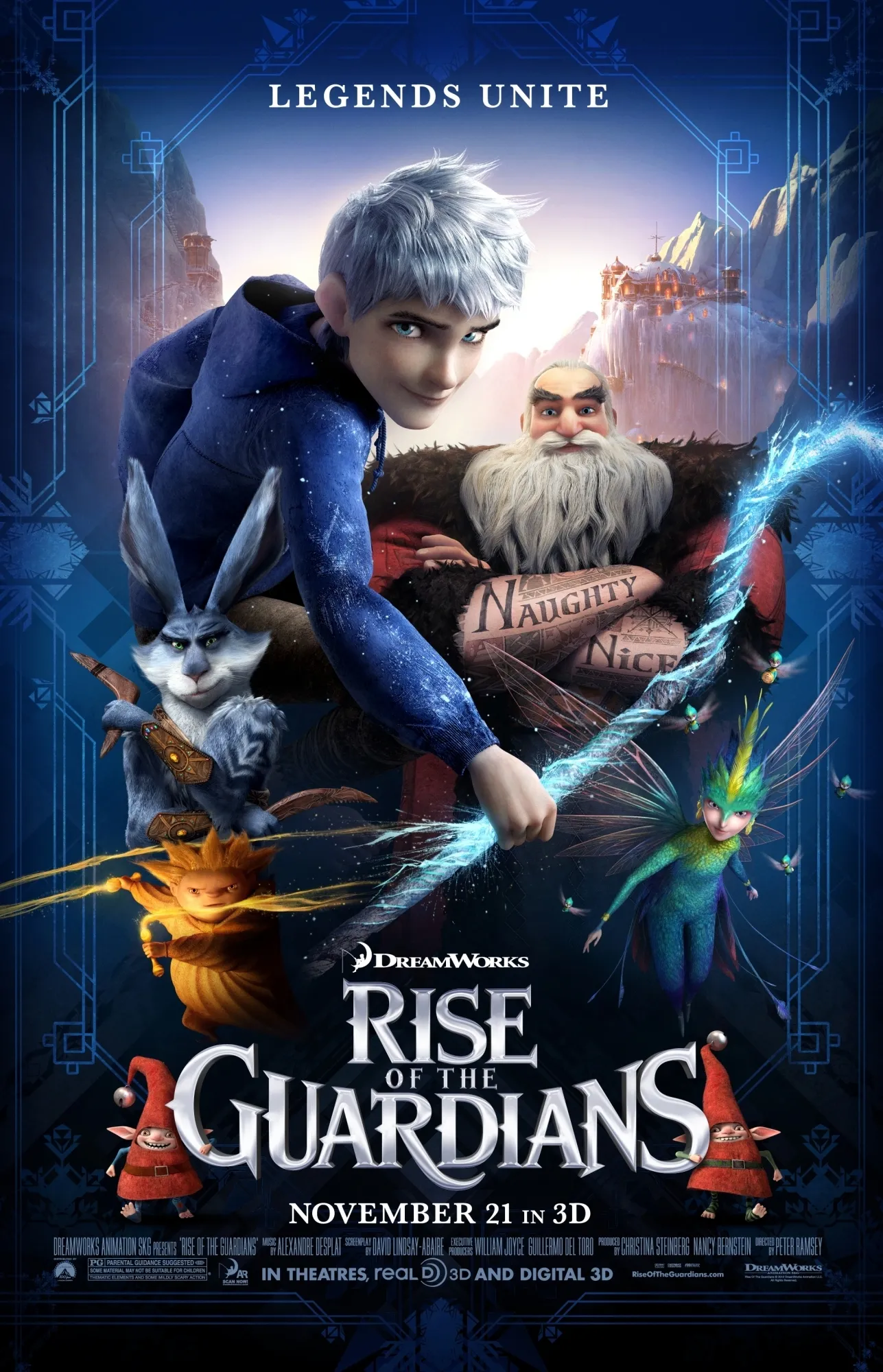 RISE OF THE GUARDIANS (2012)