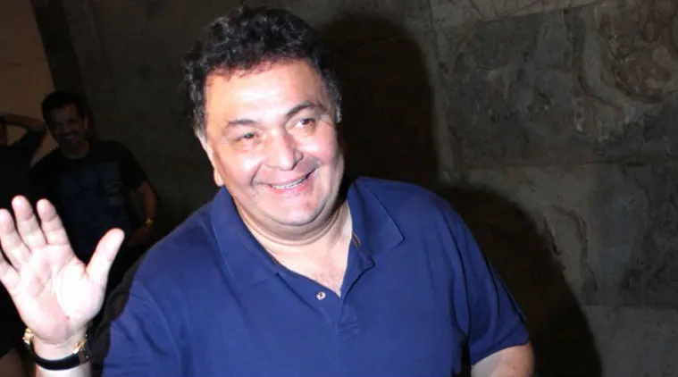 Rishi Kapoor sedang sakit malaria. @indianexpress