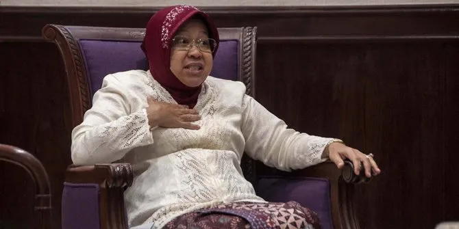 Tri Rismaharini, Walikota Surabaya diundang khusus oleh Pangeran William untuk menjelaskan tentang pengelolaan sampah di Surabaya © merdeka.com