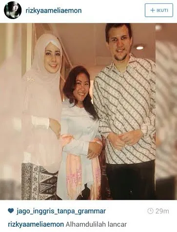 Benarkah Stuart Collin melamar Risty Tagor? ©Instagram/rizkyaameliaemon