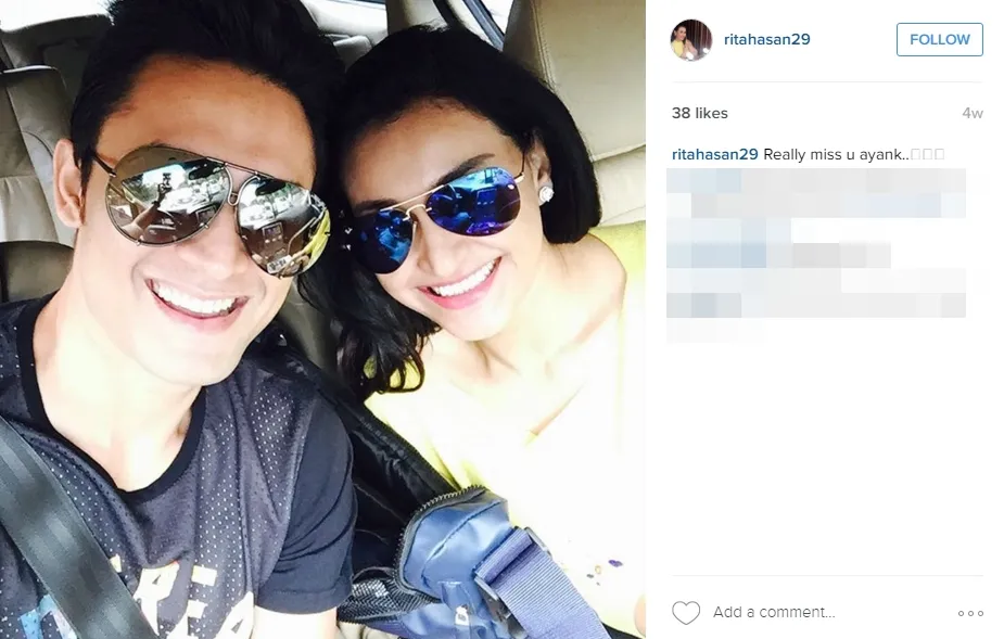 Indra dan Rita sudah jadian? ©instagram/ritahasan29