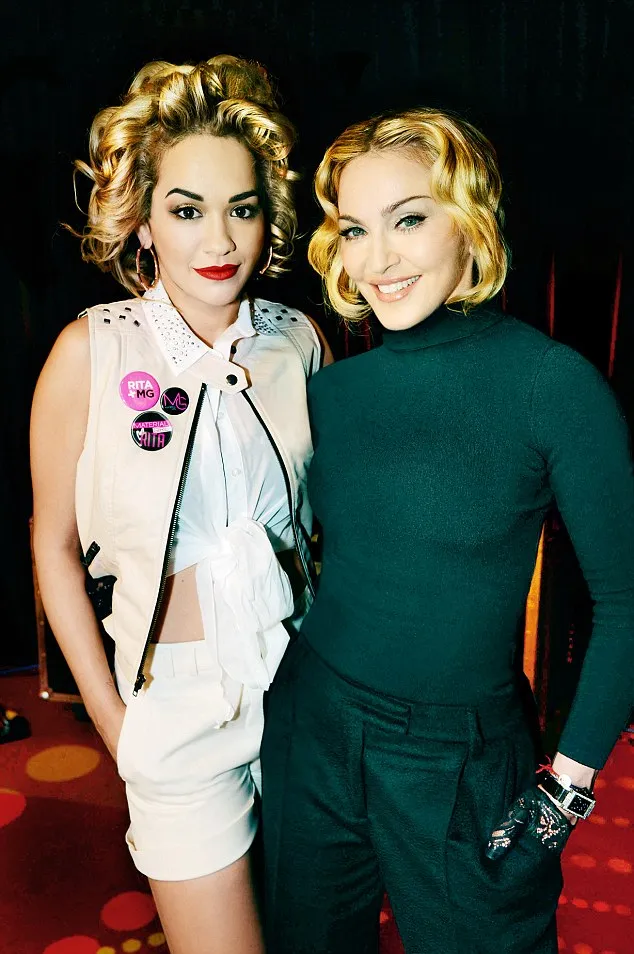 Rita ingin tidur dengan Madonna © dailymail.co.uk