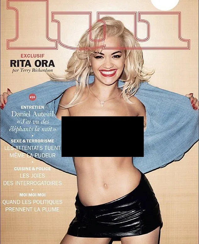 Rita pamer area intim © Lui Magazine
