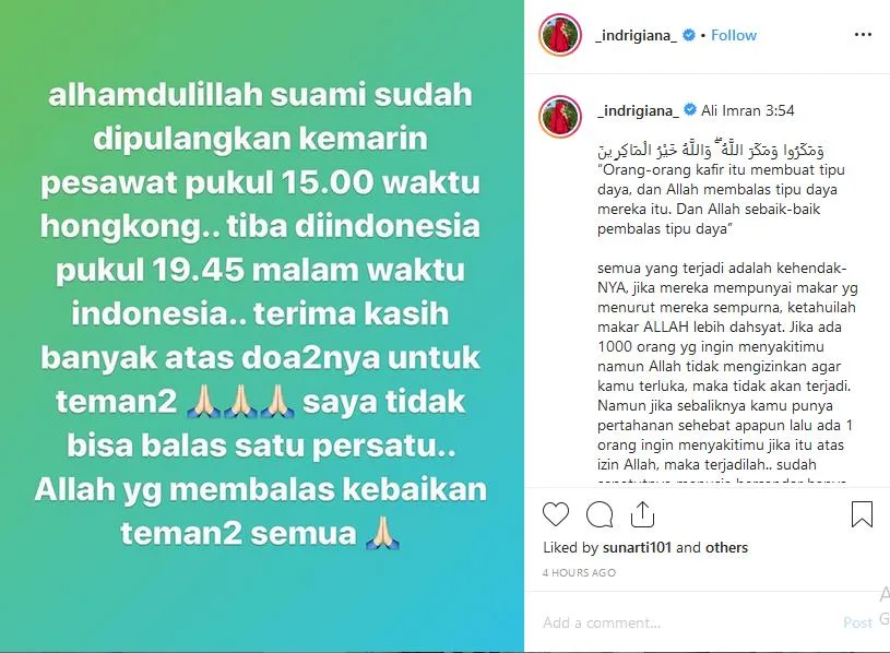 credit: instagram @_indrigiana_