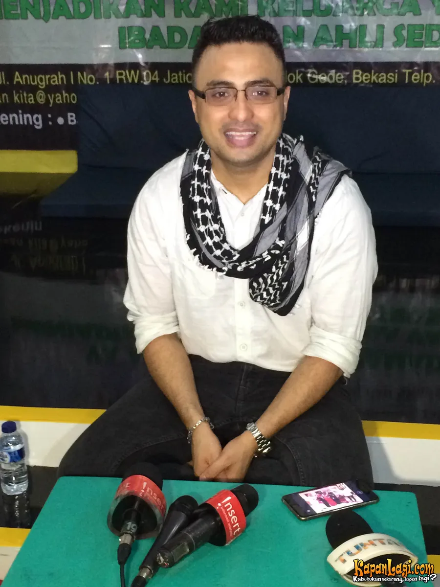 Rizal Gibran mengejutkan publik karena ditangkap atas kasus narkoba (credit: kapanlagicom/Mathias Purwanto)