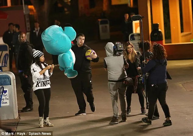 Rob dan Blac sudah lama kenal ©dailymail/splashnews