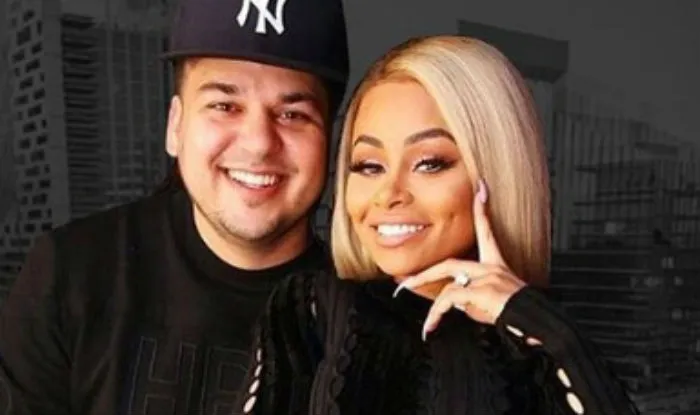 Rob Kardashian & Blac Chyna © TMZ