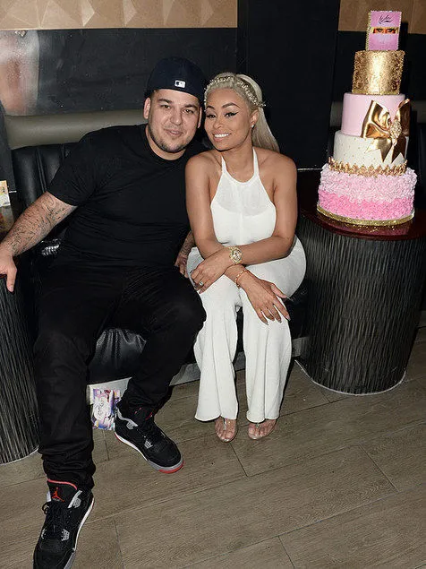 Rob Kardashian & Blac Chyna © Eonline