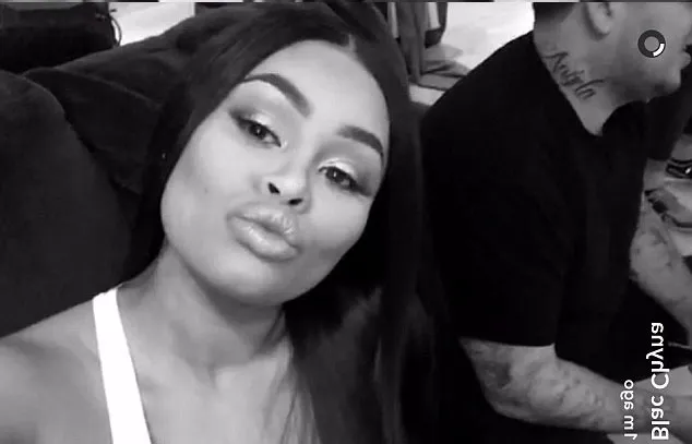 Tato baru Rob © Snapchat/Blac Chyna