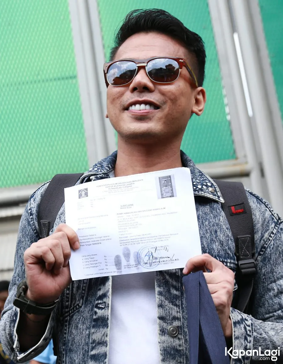 Robby Abbas keceplosan sebut nama Tyas © KapanLagi.com®/Agus Apriyanto