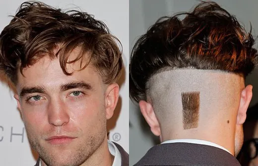 Rambut baru Robert Pattinson @ aceshowbiz.com