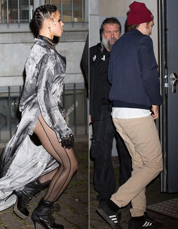 FKA Twigs dan Robert Pattinson @ dailymail.co.uk