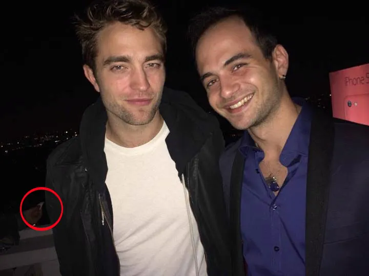 Robert Pattinson dan Mario Fanizzi @ Facebook/Mario Fanizzi