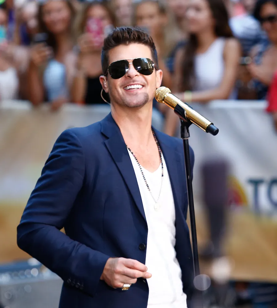 Robin Thicke/@Shutterstock