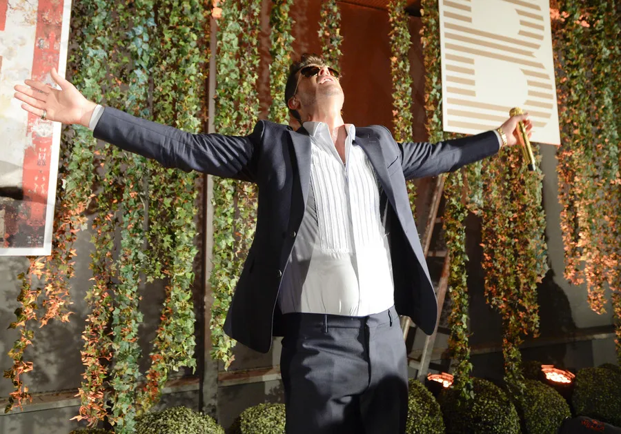Robin Thicke Masih Sayang Istrinya/@Fameflynet