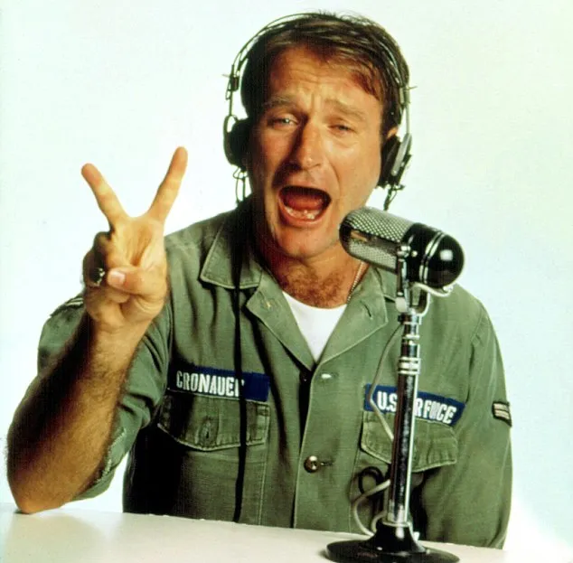 Robin Williams di Good Morning, Vietnam @ dailymail.co.uk