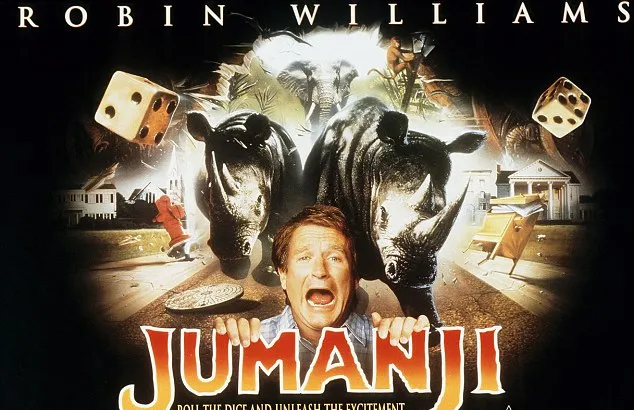 Robin Williams di Jumanji @ dailymail.co.uk