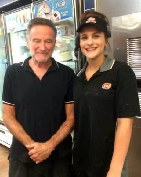 Foto terkahir Robin Williams yang dilansir via Radar Online. 