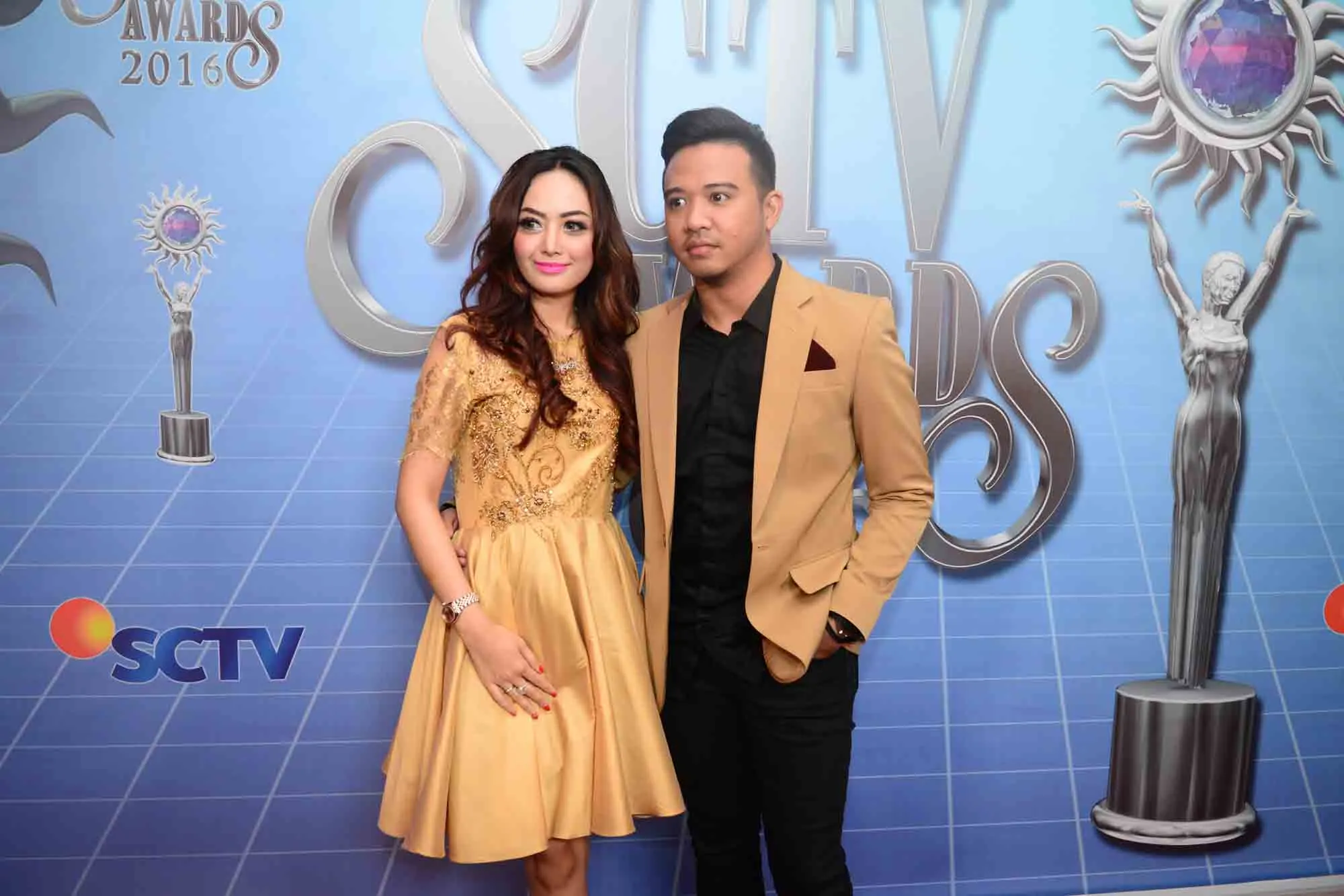 Roby Geisha & Cinta Ratu Nansya © Kapanlagi/Bayu Herdianto
