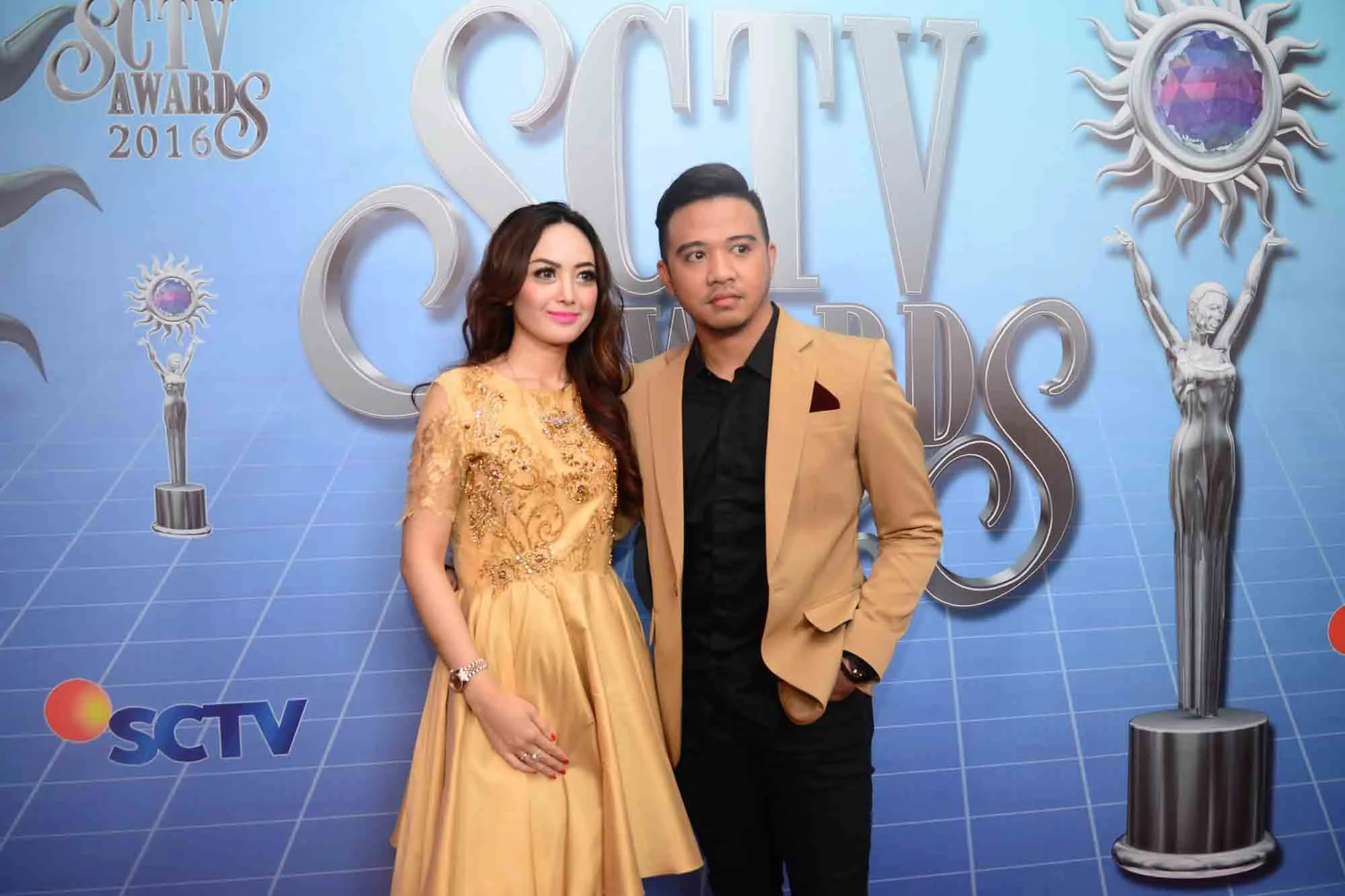 Roby Geisha & Cinta Ratu Nansya © Kapanlagi/Bayu Herdianto