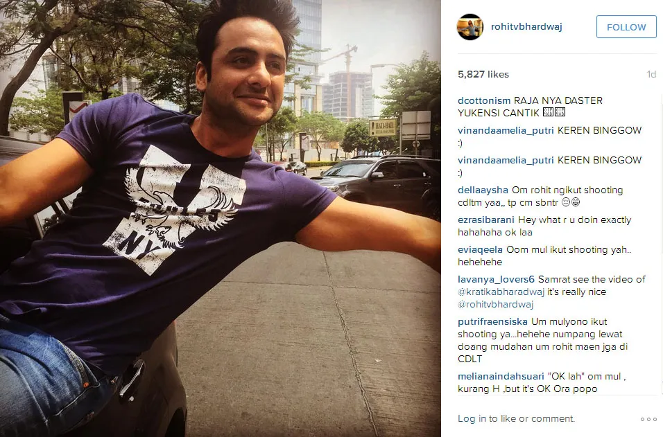 Ini dia aksi berbahaya Rohit Bhardwaj di jalanan Jakarta @instagram.com/rohitvbhardwaj