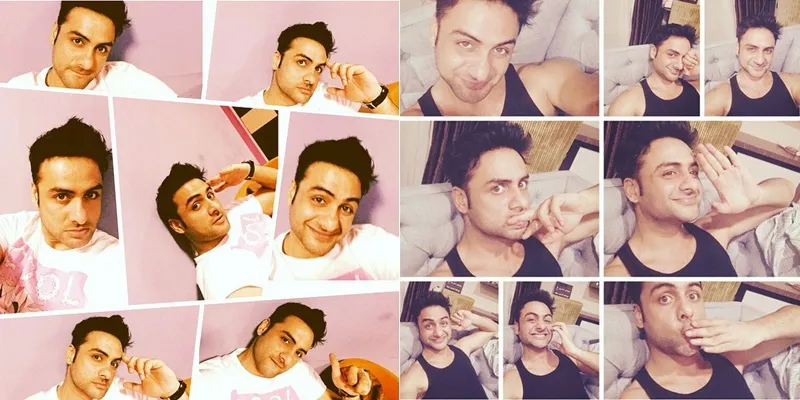 Ini dia Rohit Bhardwaj saat kena 'penyakit' gila selfie @instagram.com/rohitvbhardwaj