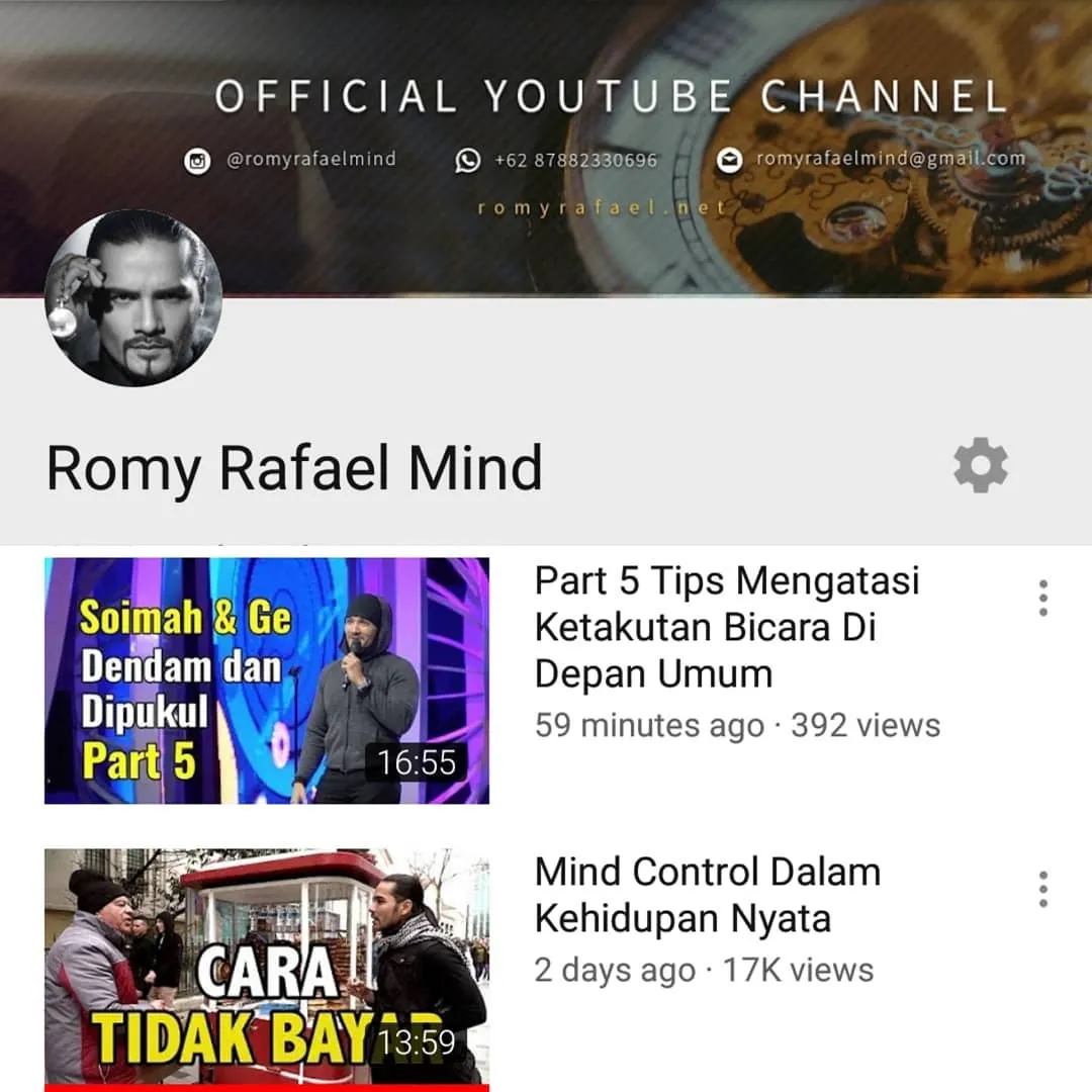 Channel Youtube