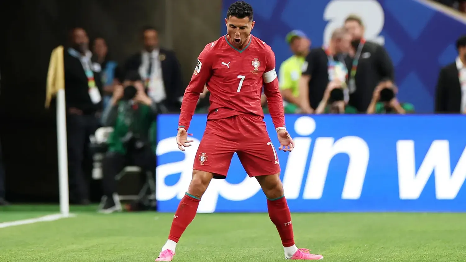 Cristiano Ronaldo. (AFP/Charlotte Wilson)