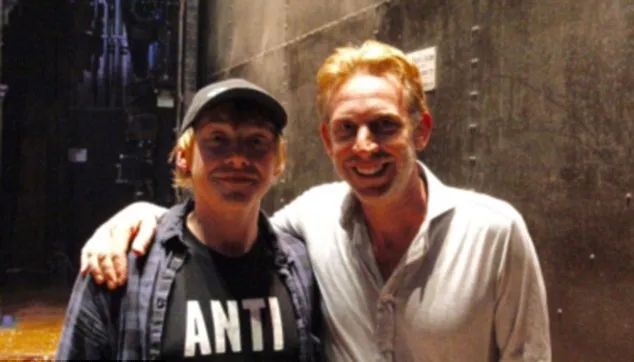 Rupert dan pemeran Ron versi dewasa © twitter.com/harrypotterplay