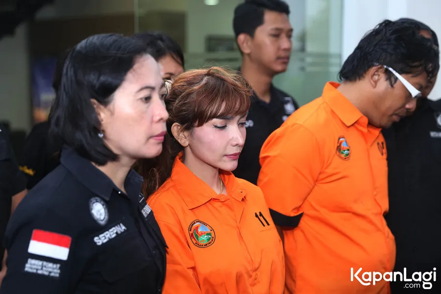 Roro Fitria tertangkap karena kasus narkoba. cr: KapanLagi.com/Budy Santoso