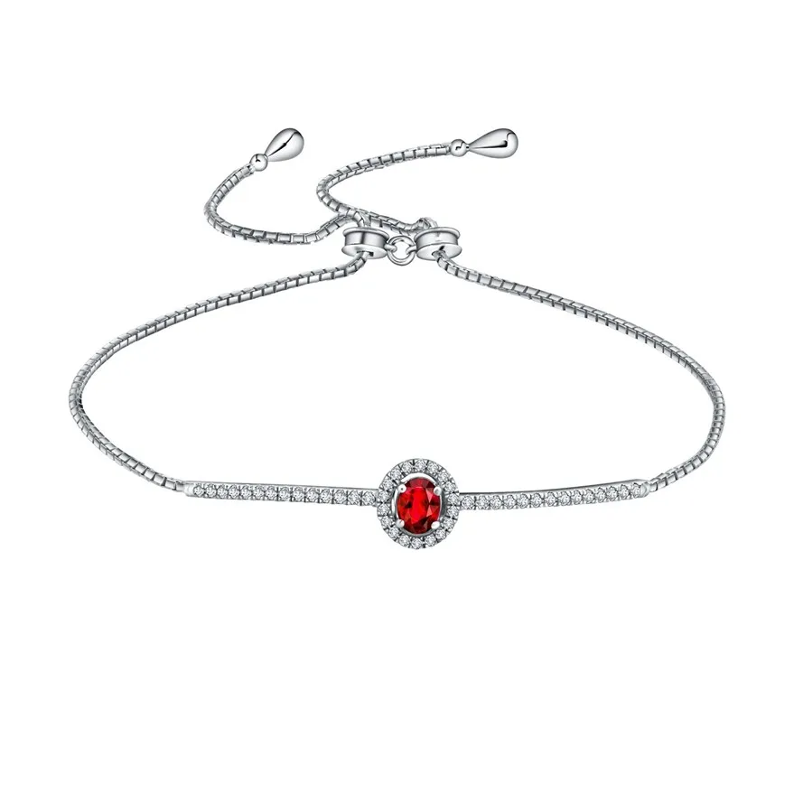 Royal Chain Bracelet dari koleksi Ruby Chain Bracelet (c) Frank & co.