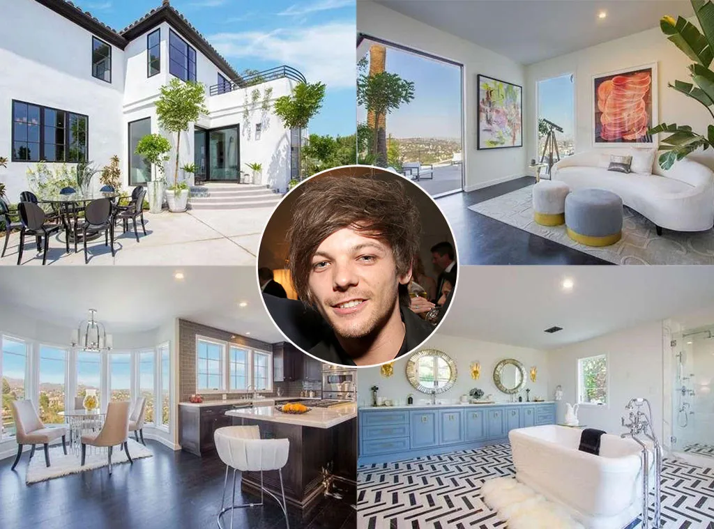Louis Tomlinson beli rumah mewah baru © E!Online
